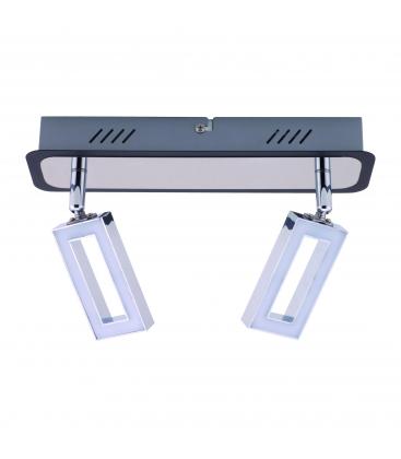 KENT 2L Chrome LED Luminaire 2x6W WW 12111-32092