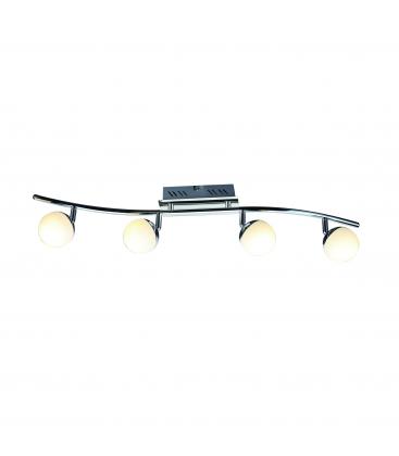 NELI 4I Apparecchio LED cromato 4x6W Luce bianca calda 12147-32127