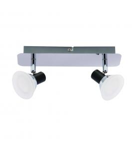 LED ZUZA 2L 2X6W WW cromo (resistente al agua)