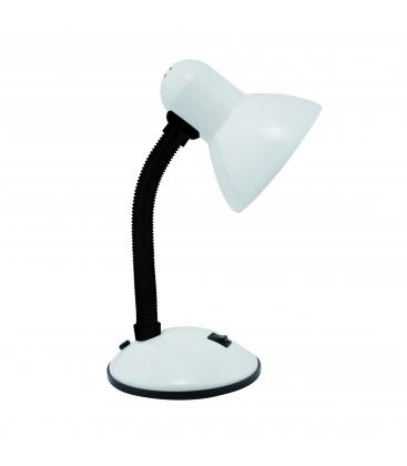 TOLA E27 Weiß Elegante Schreibtischlampe für Ihren Arbeitsplatz 12163-32143