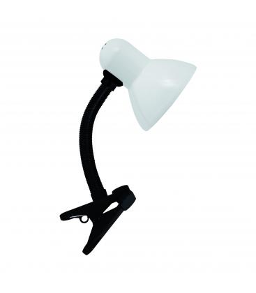 TOLA E27 White CLIP Unique, Stylish Desk Lamp 12167-32147