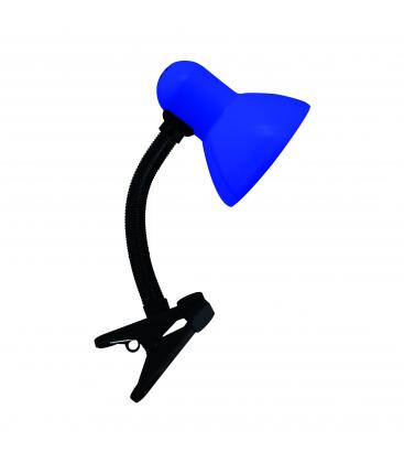 Blaue TOLA E27 CLIP Einzigartige Schreibtischlampe für Ihren Arbeitsbereich 12169-32149