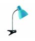 Schreibtischlampe KATI E27 blau CLIP 12177-32157