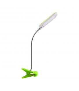 LED DORI in playful colours green, clip-on