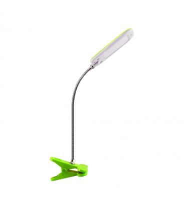 Lampe de bureau LED DORI Vert ludique, à clipser 12182-32162