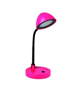 LED-Schreibtischlampe RONI flex mit Tischfuß rosa