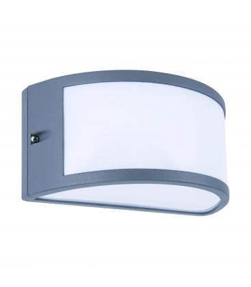 Luminaire de façade GRETA E27 gris foncé anti-poussière pour l'extérieur 12247-32224