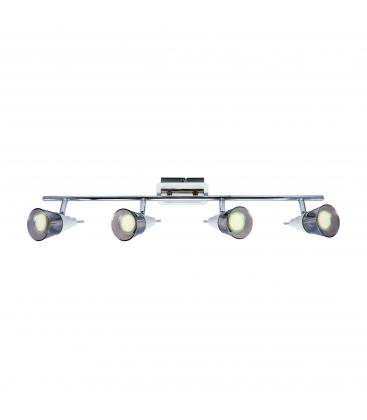 Stylish TOMI GU10 4I Luminaire in Chrome White Finish 12276-32253