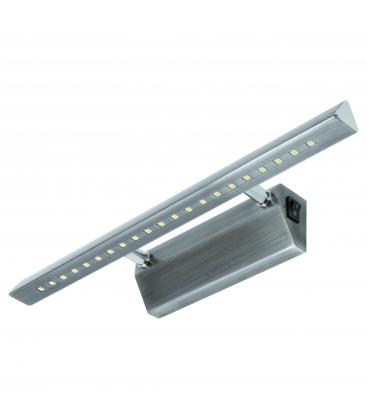 RITON 4W LED-Leuchte in mattem Chrom perfekt für Kunstwerke 12289-32266