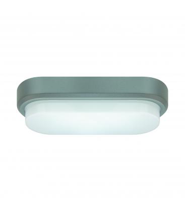 Luminaria LED PABLO L 12W NW Gris oscuro, estanca 12347-32323