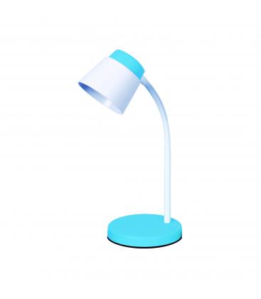 Lampe de bureau LED ELMO NW bleue Illuminez votre espace travail 12361-32337