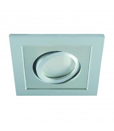 Elegant Recessed Luminaire BORYS D GU10 Silver 220V, 50W 12372-32348