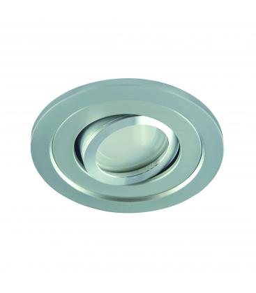 Elegante Luminaria Empotrable de Techo BORYS C GU10 Plata 220V, 50W 12378-32354