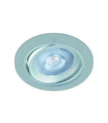 LED-Deckeneinbaustrahler MONI C 5W WW Silber 12381-32357