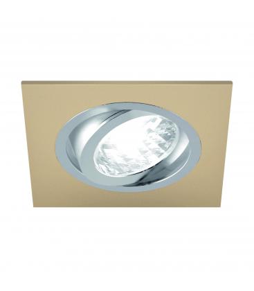 ALUM D GU10 Cromo Beige Luminaria empotrada en el techo 12547-32512