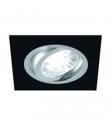 ALUM D GU10 Plafoniera da incasso 220V, 50W Cromo opaco 12548-32513