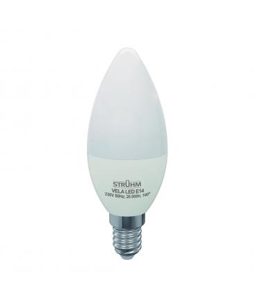 Lampe LED VELA E14 6W NW Classic Candle 12582-32546