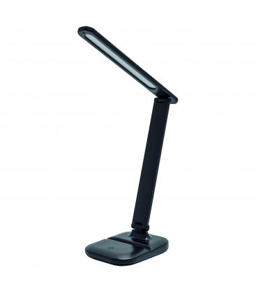 ZET Lampe de bureau LED noire Luminosité et couleur réglables 12645-32606