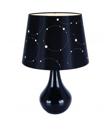 Lampe de table LARYSA E14 noire Illuminez votre bureau 12723-32677