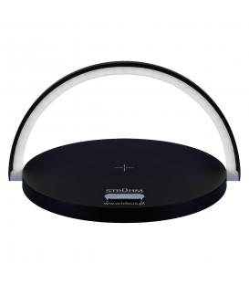 LED SATURN con caricabatterie wireless