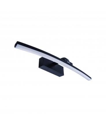 Luminaria LED de pared resistente al agua MAMBA 8W Negro NW 12797-32746