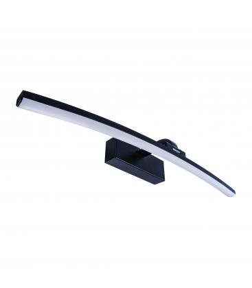 Apparecchio LED a parete resistente all'acqua MAMBA 12W Nero NW 12798-32747