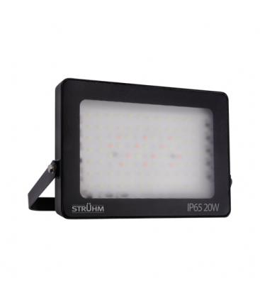 Projecteur LED RGBW noir 20W Tablet Design 12883-32815