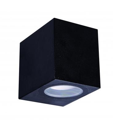 Luminaria GU10 D Negra Antipolvo para Fachadas Exteriores 12899-32831