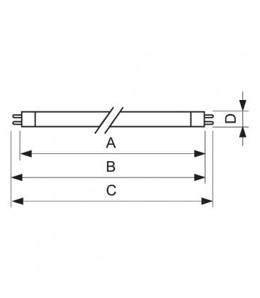 4W G5 BLB Black Light - Premium UV sijalka 4086-3297