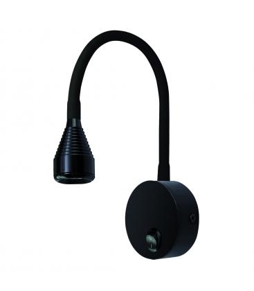 Luminaria POLA 3,5W LED Negra con Interruptor Luminarias 12657-33467