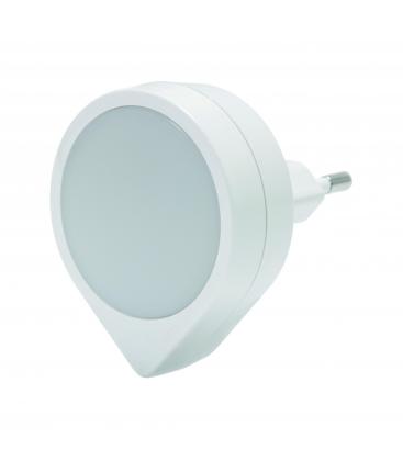 Luce notturna a LED con sensore di luminosità Plug-in ELA 0,4W Bianco 12708-33518