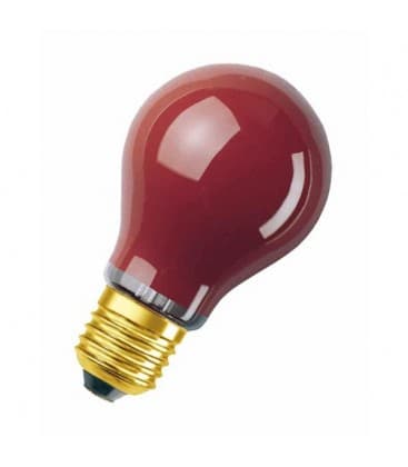 11W E27 Red Decor Light Bulb Colored Lamp 6039-3508