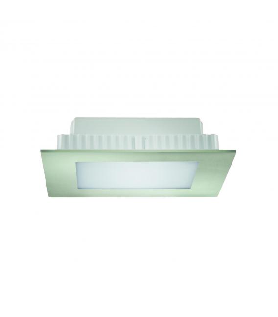 Plafón empotrable LED MILTON D 6W CW Cromo Mate – foto