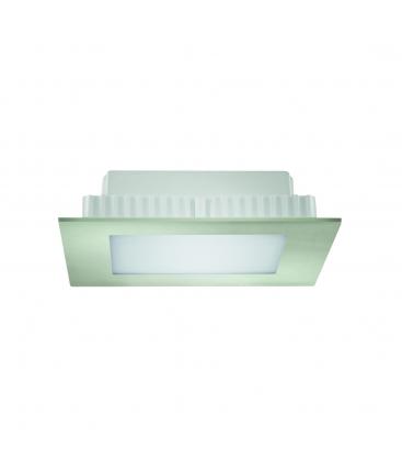 Plafón empotrable LED MILTON D 6W CW Cromo Mate 12063-36543
