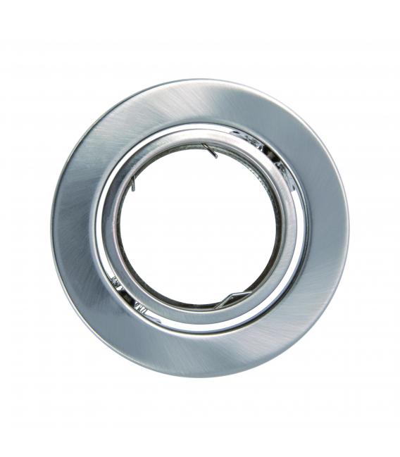 Elegant Recessed Luminaire KAJKA C GU5.3, Matt Chrome – photo