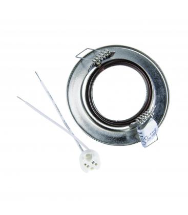 Elegant Recessed Luminaire KAJKA C GU5.3, Matt Chrome 12670-36582