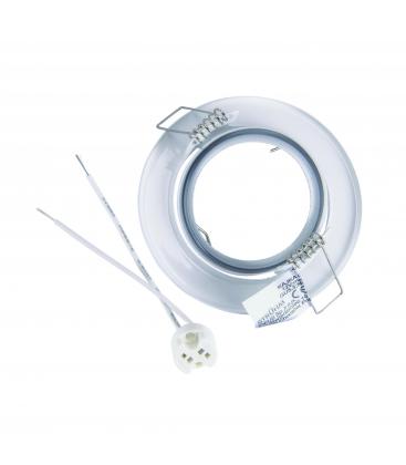 Elegante luminaria empotrada en el techo KAJKA C GU5.3 Blanco 12V 50W 12671-36585