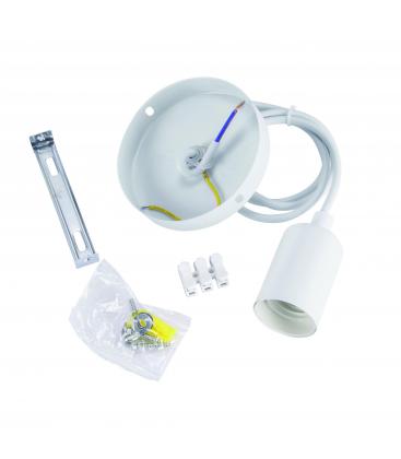 Luminaire plafonnier UNO E27 CLG Blanc 220V, 60W, moderne 12727-36757