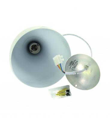 JUSTA Plafonnier suspendu blanc 120V, 60W, culot E27 12419-36773