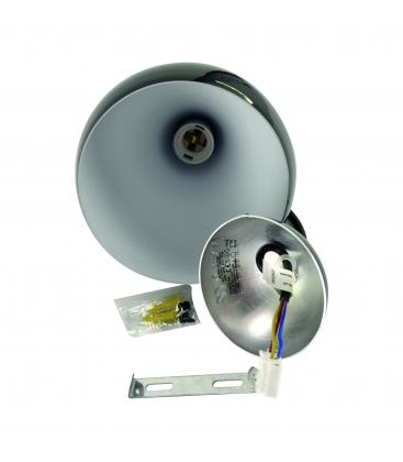 JUSTA Luminaire plafonnier suspendu noir 120V, 60W, culot E27 12418-36774