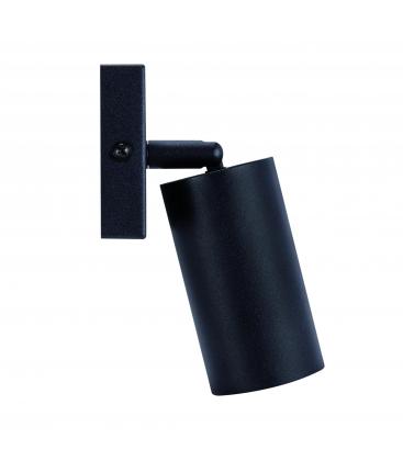 MANAM GU10 1D Black Luminaire - Solution 12681-36791
