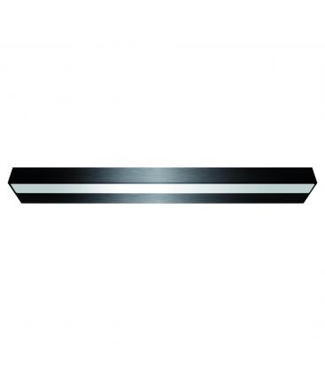 Modern Black LED Wall Luminaire - Water-Resistant 9W 12876-36849