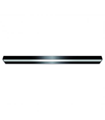 Modern Black LED Wall Luminaire - Water-Resistant 14W NW 12878-36851