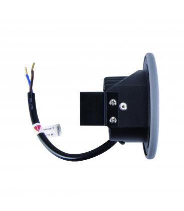 AZYL C 1.6W NW LED Aplique Empotrable Gris 12813-36858