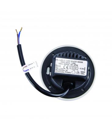 AZYL C 1,6W NW LED Applique da incasso Bianco 12814-36861