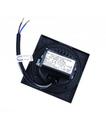 KURS D 1,6W NW LED Applique da incasso Nero 12818-36869
