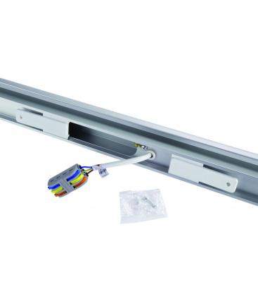 Luminaire linéaire à LED DIEGO 9W CCT Argent - Eclairage d'armoire à LED 12823-36876