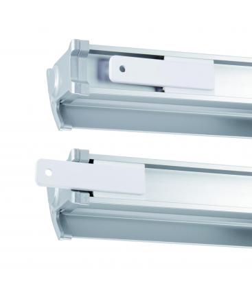 Linearna LED svetilka DIEGO 18W CCT srebrna - LED osvetlitev omar 12824-36878