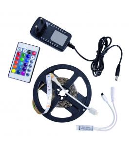 21,6W LATE 90 RGB 3 mètres, 220V secteur et télécommande