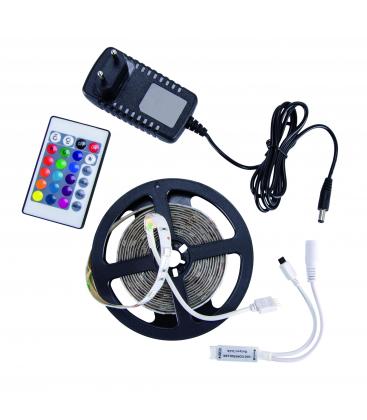 21.6W RGB LED Strip Light 3m Waterproof IP65 Remote Control 12258-36928